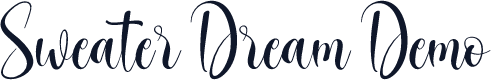 Sweater Dream Demo