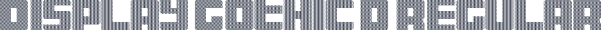 Display Gothic D Regular