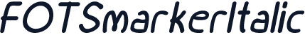 FOTSmarkerItalic