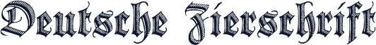 Deutsche Zierschrift