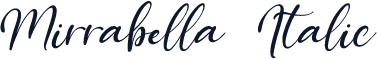 Mirrabella  Italic