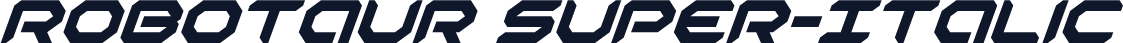 Robotaur Super-Italic
