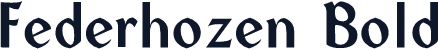 Federhozen Bold