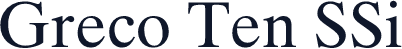 Greco Ten SSi