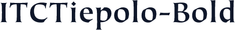ITCTiepolo-Bold