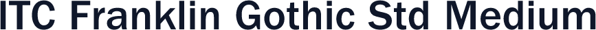 ITC Franklin Gothic Std Medium