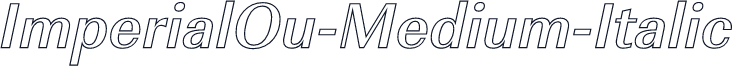 ImperialOu-Medium-Italic