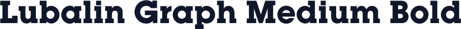 Lubalin Graph Medium Bold
