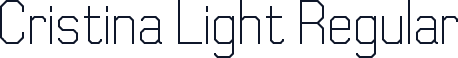 Cristina Light Regular