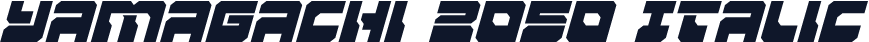 Yamagachi 2050 Italic