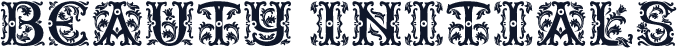 Beauty Initials