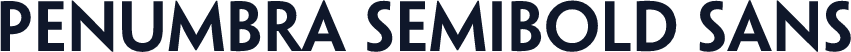 Penumbra Semibold Sans