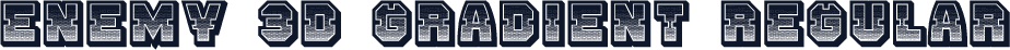 Enemy 3D Gradient Regular