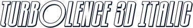 Turb0lence 3D Italic