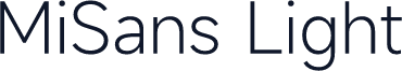 MiSans Light