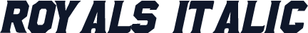 Royals Italic