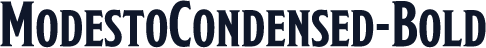 ModestoCondensed-Bold