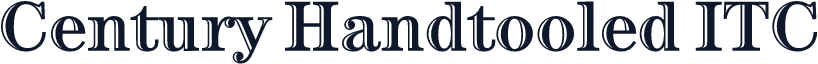 Century Handtooled ITC
