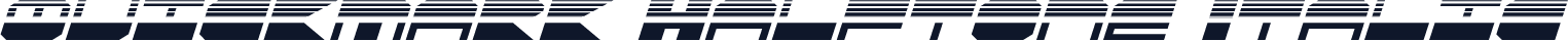 QuickMark Halftone Italic