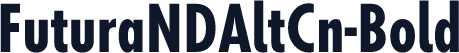 ☞FuturaNDAltCn-Bold