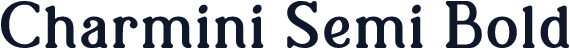 Charmini Semi Bold