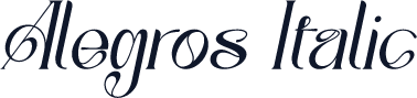 Alegros Italic