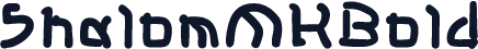 ShalomMKBold