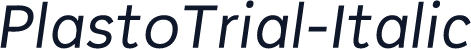 PlastoTrial-Italic