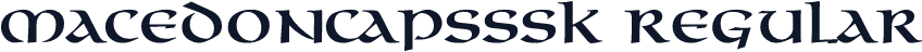 MacedonCapsSSK Regular