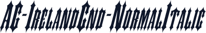 AG-IrelandCnd-NormalItalic