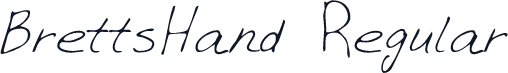BrettsHand Regular