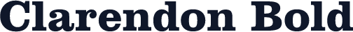 Clarendon Bold