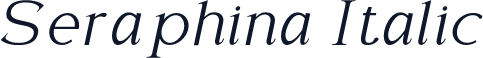 Seraphina Italic