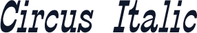 Circus Italic