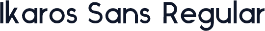 Ikaros Sans Regular