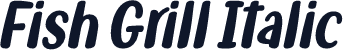 Fish Grill Italic