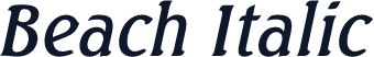 Beach Italic
