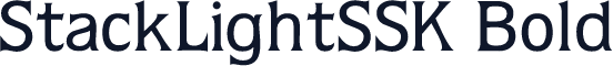 StackLightSSK Bold