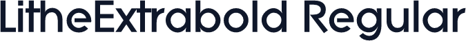 LitheExtrabold Regular