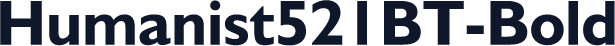 Humanist521BT-Bold