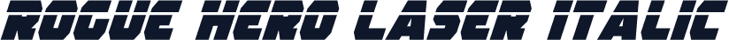 Rogue Hero Laser Italic