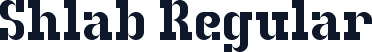 Shlab Regular