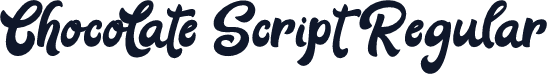 ChocoLate Script Regular
