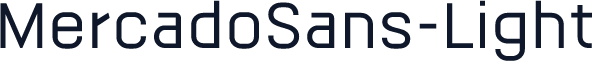 MercadoSans-Light