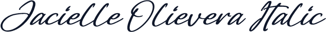 Jacielle Olievera Italic
