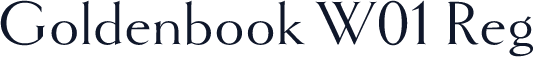 Goldenbook W01 Reg