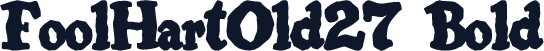FoolHartOld27 Bold