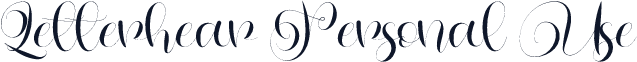 Letterhear Personal Use