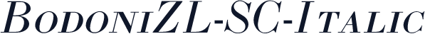 BodoniZL-SC-Italic