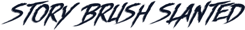 Story Brush Slanted